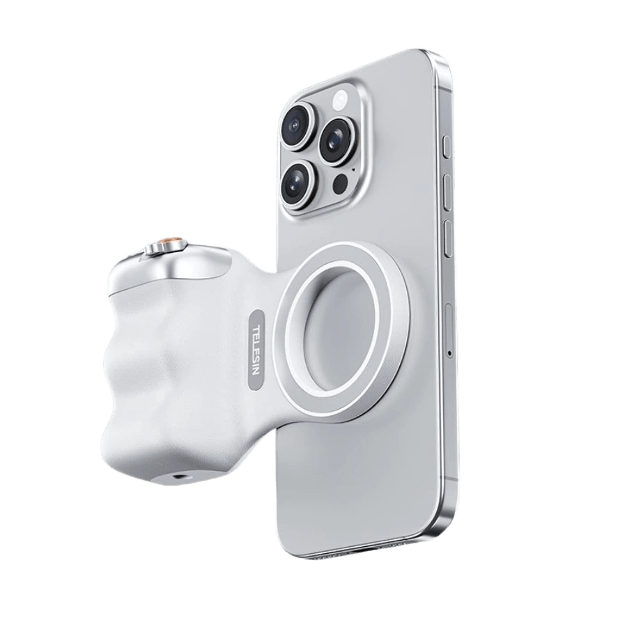 ידית אחיזה מגנטית לסמארטפון תומכת Magsafe - מצויינת לחובבי הצילום