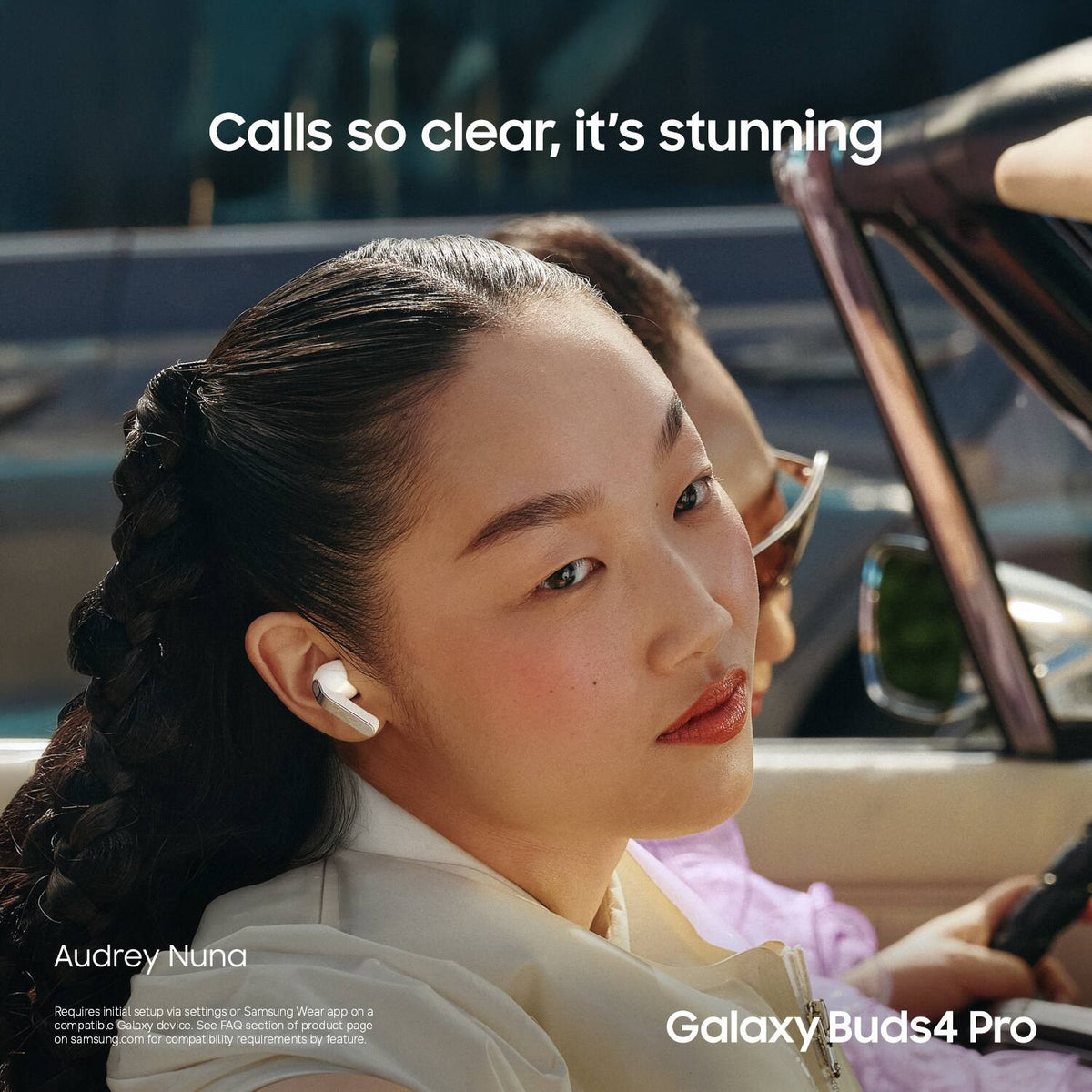 Samsung Galaxy Buds4 Pro | שחור | אחריות מלאה