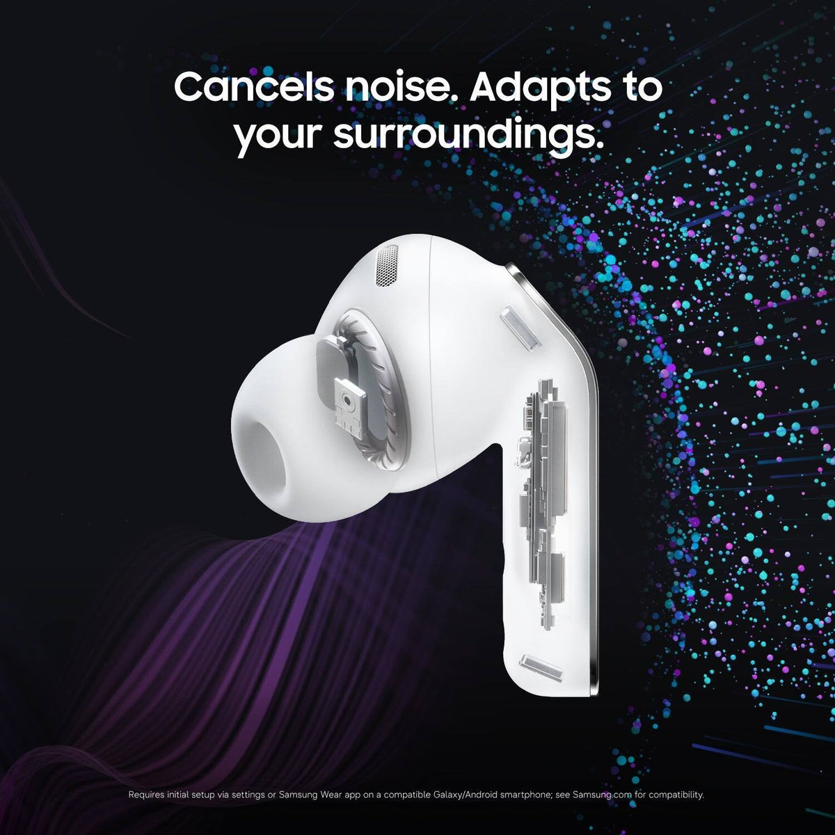 Samsung Galaxy Buds4 Pro | לבן | אחריות מלאה