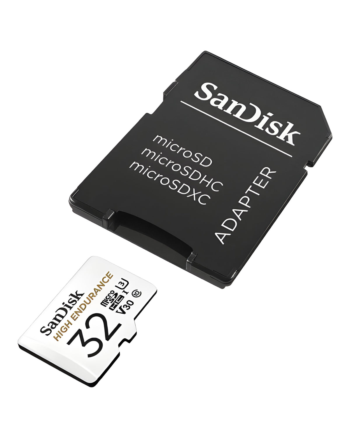 כרטיס זיכרון SanDisk High Endurance MicroSD עם מתאם