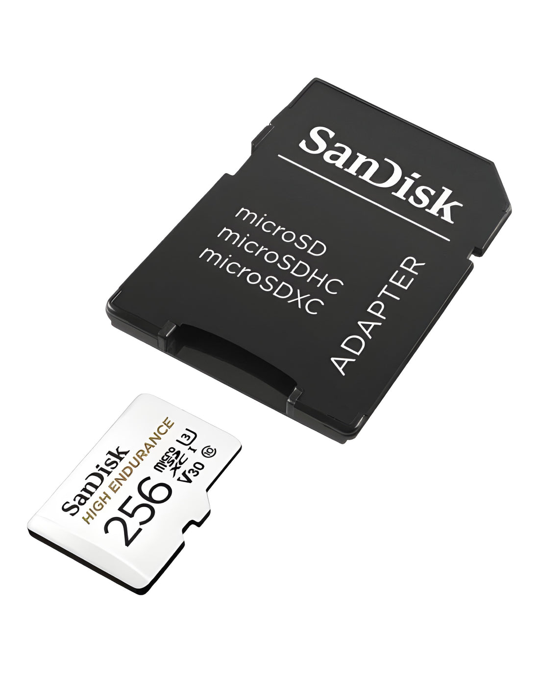 כרטיס זיכרון SanDisk High Endurance MicroSD עם מתאם