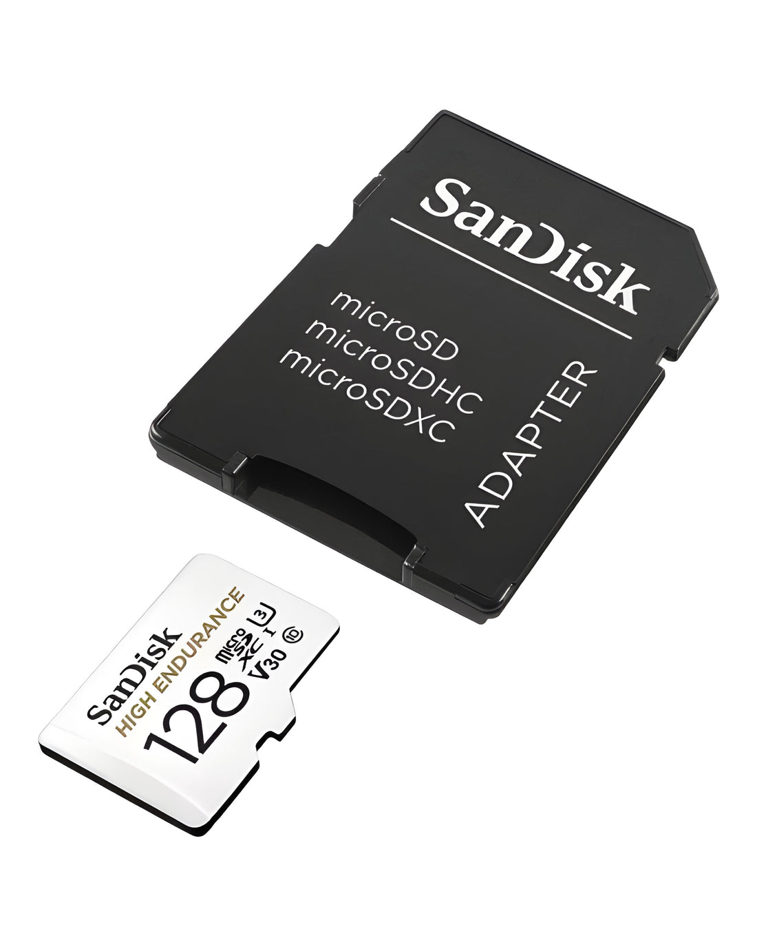 כרטיס זיכרון SanDisk High Endurance MicroSD עם מתאם
