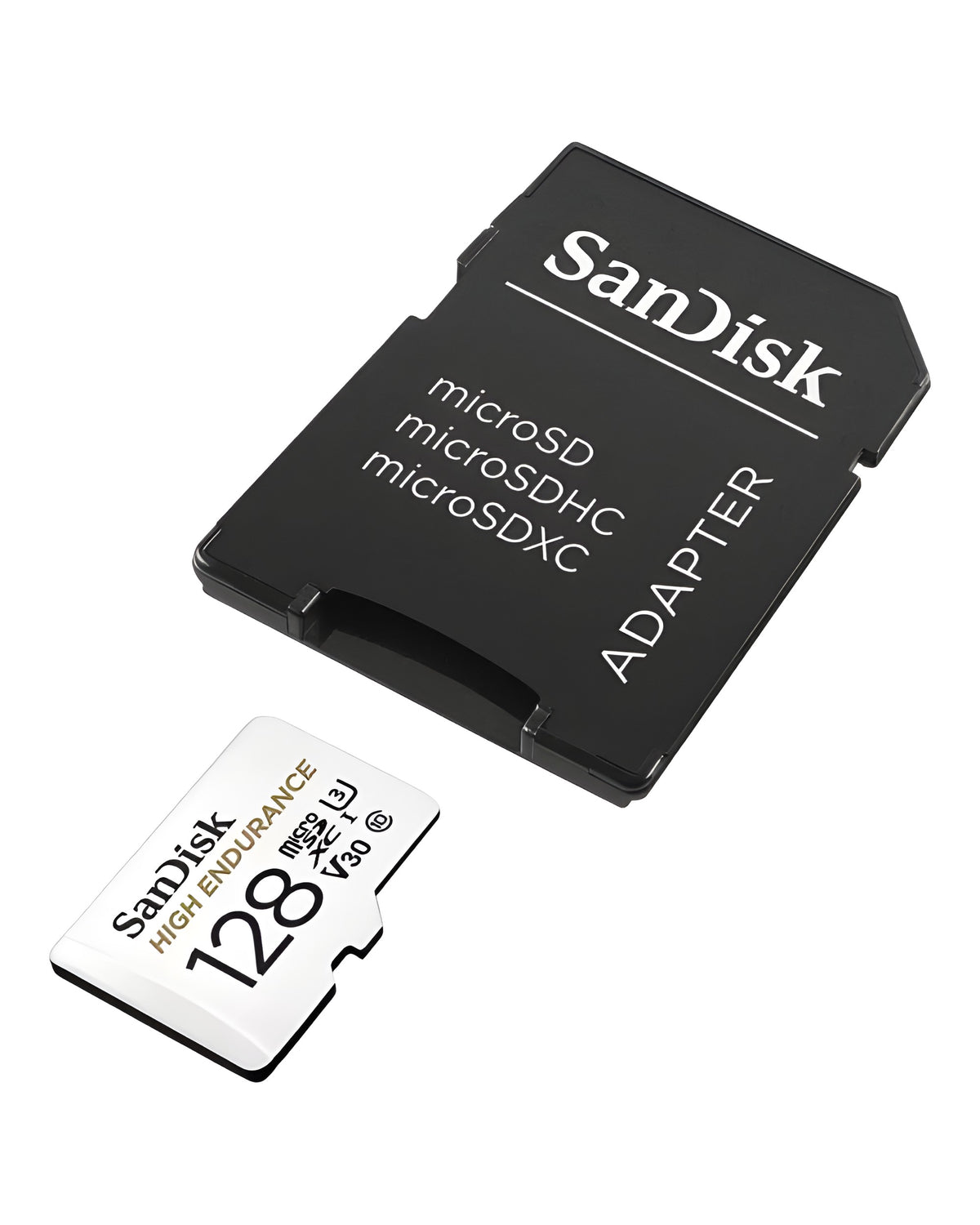 כרטיס זיכרון SanDisk High Endurance MicroSD עם מתאם