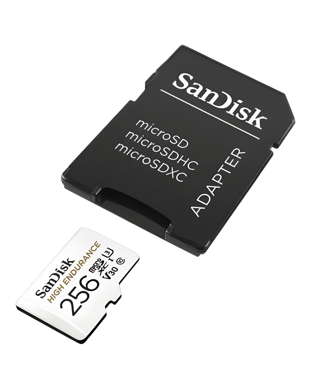 כרטיס זיכרון SanDisk High Endurance MicroSD עם מתאם