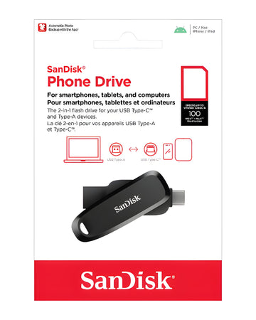 דיסק און קי SanDisk Phone Drive USB-A/USB-C