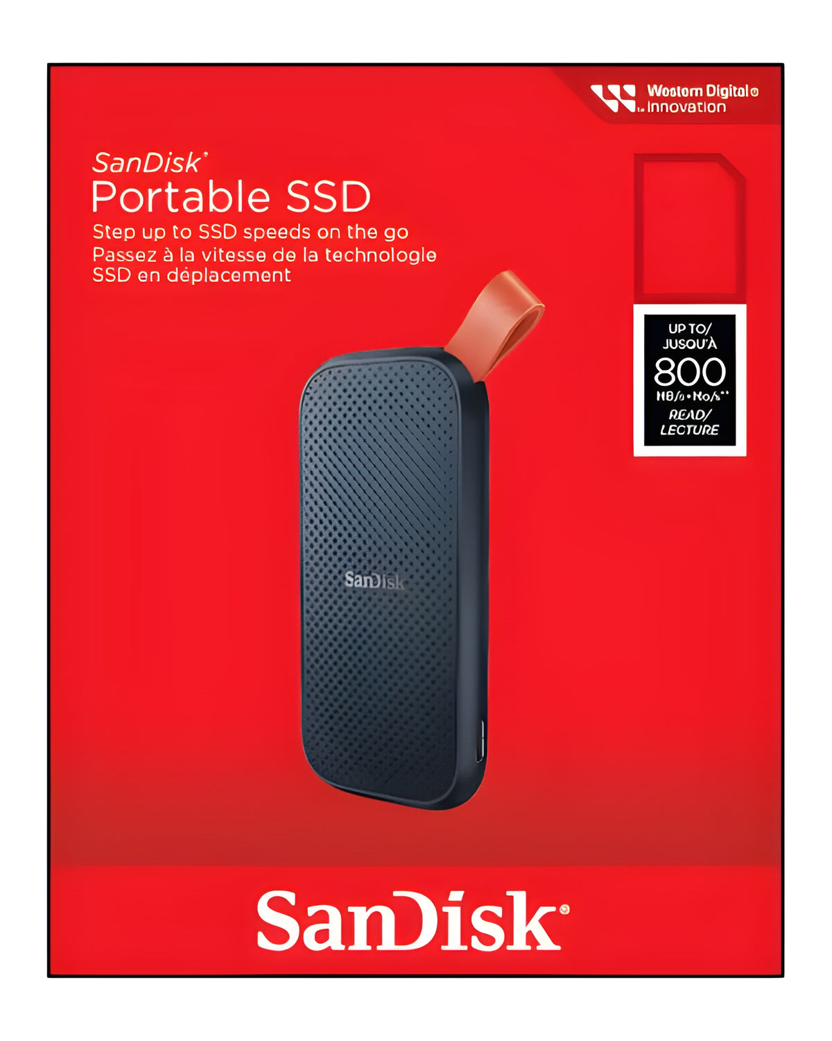 כונן קשיח נייד SSD SanDisk Portable USB-C + USB 3.2