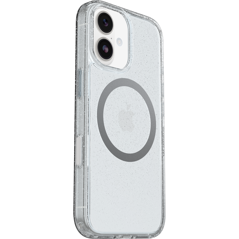Otterbox SYMMETRY With magsafe - iPhone 17 יבואן רשמי | שקוף נצנצים | המגן החזק בעולם