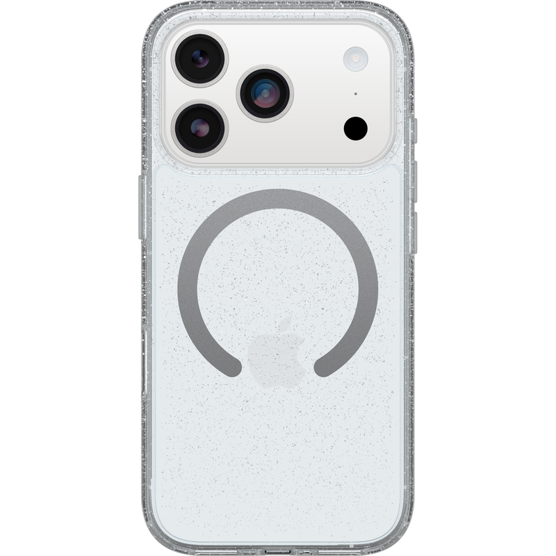 Otterbox SYMMETRY With magsafe - iPhone 17 Pro Max יבואן רשמי | שקוף נצנצים | המגן החזק בעולם