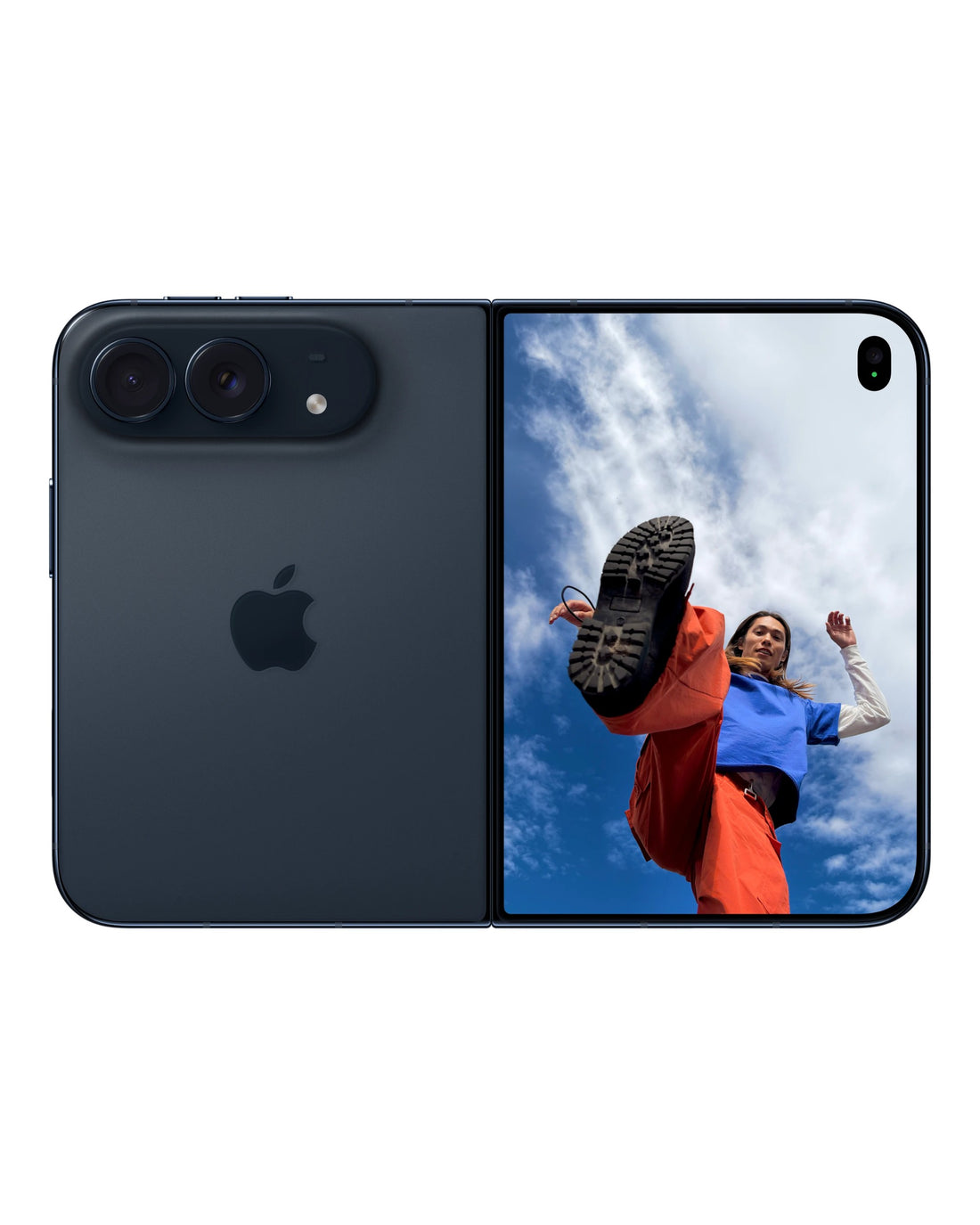 iPhone Duo בצבע כחול לילה