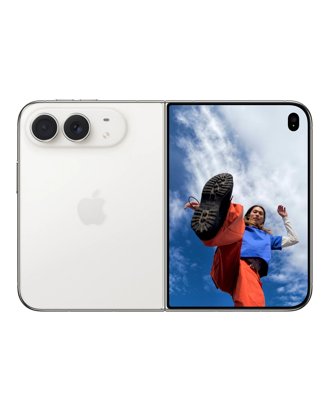 iPhone Duo בצבע לבן