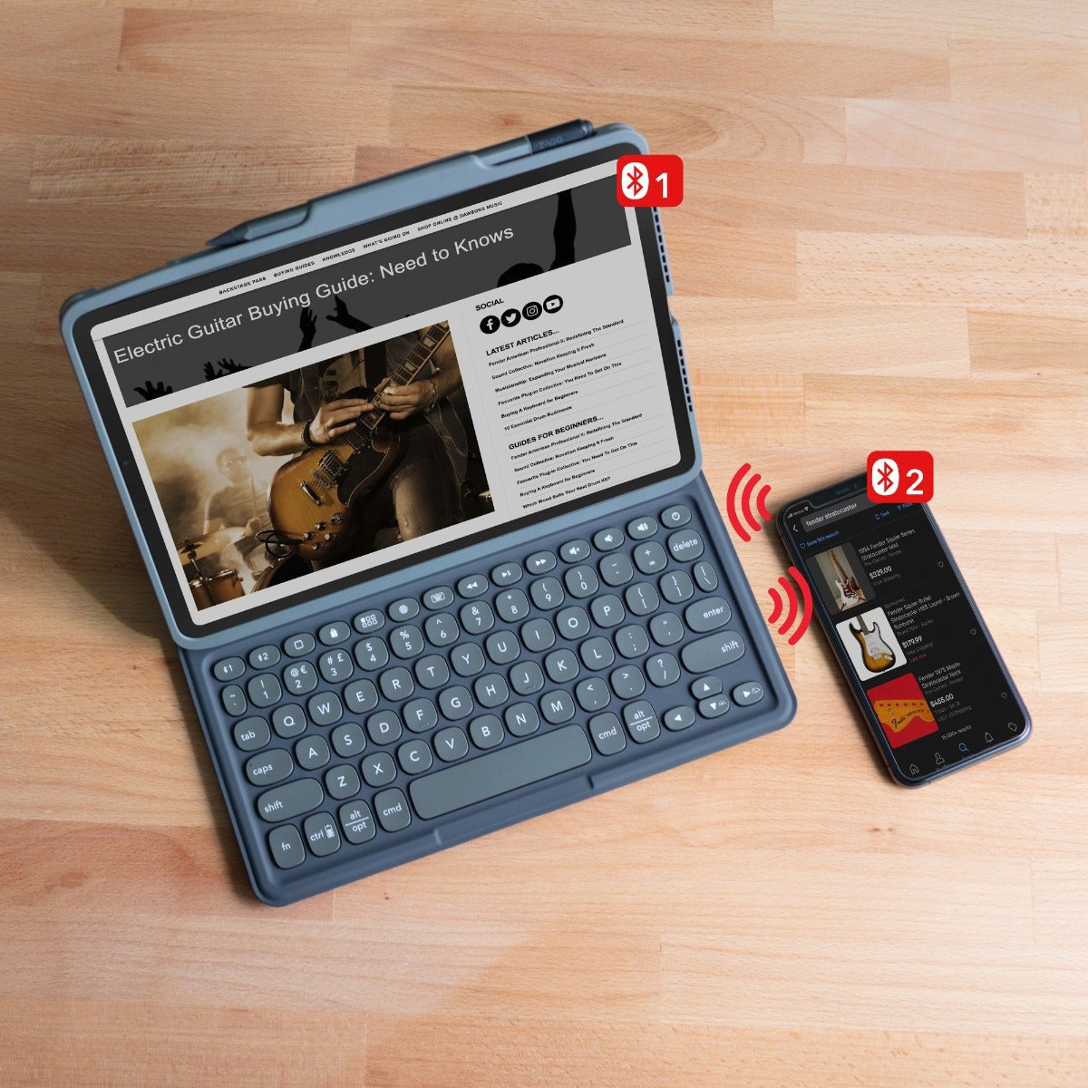 ZAGG KeyBoard For iPad Air 10.9 inch (4th and 5th Generation)- מקלדת לאייפד זאג